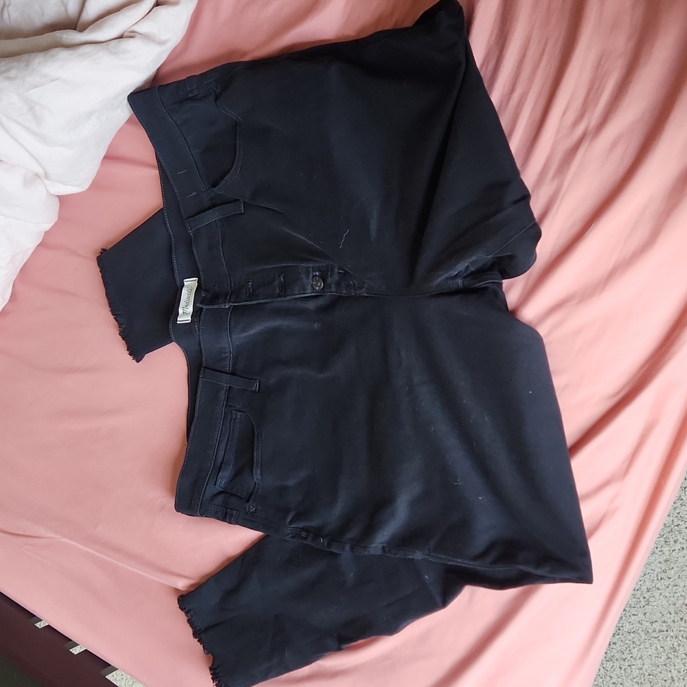 Madewell Black High Rise Jeans 22 (36T)